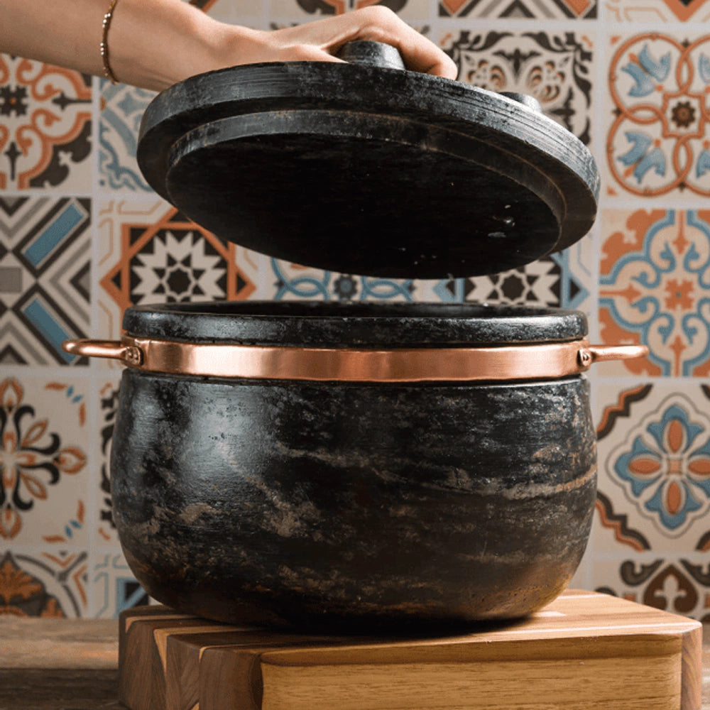 Panela de Pressão de Pedra - 6 Litros