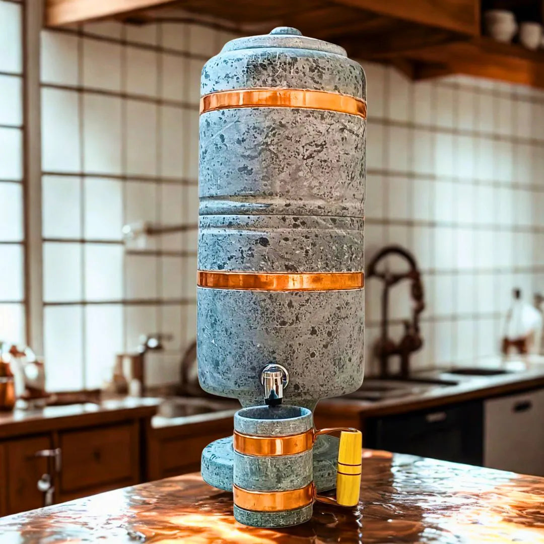 Filtro Purificador de Água Pedra Sabão | Água Gelada e Saudável
