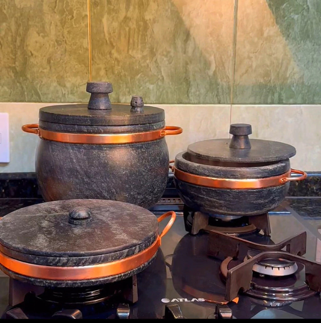 Jogo 3 Peças - Cozinha de Pedra