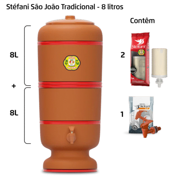 Filtro de Barro São João | Água Gelada e Saudável